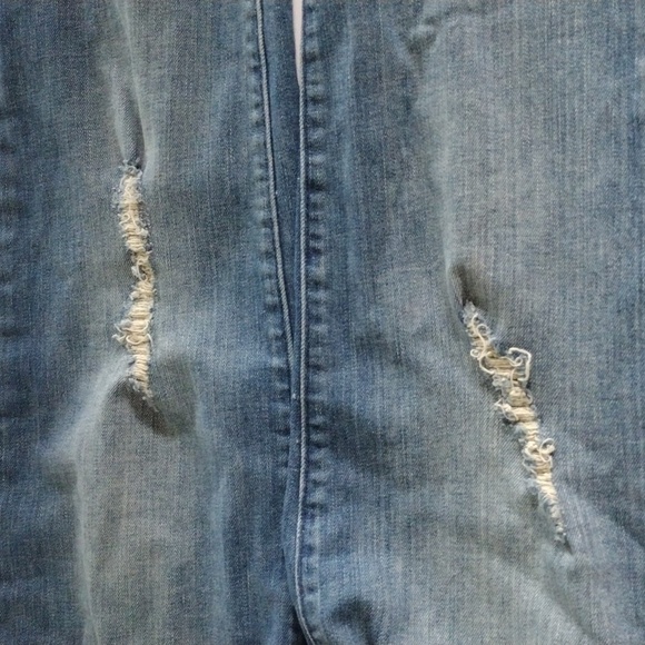 Michael Kors Women's Size 2 Dillion Relaxed Denim Distressed Blue Jeans - Picture 12 of 16